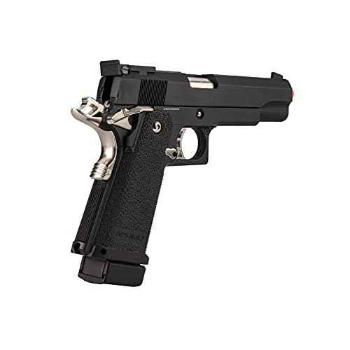 Golden Eagle Steel Airsoft Hand Gun Hi-Capa 1911 Airsoft Pistol with 6mm BBS and Speed Loader
