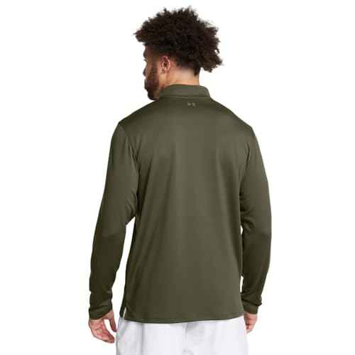 Under Armour Men's Tall Size Motion 1/4 Zip, Marine OD Green/Marine OD Green