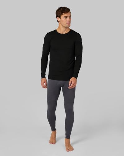 32 Degrees Heat Men’s Lightweight Baselayer Crew Top – Thermal Long Sleeve Shirt for Cold Weather