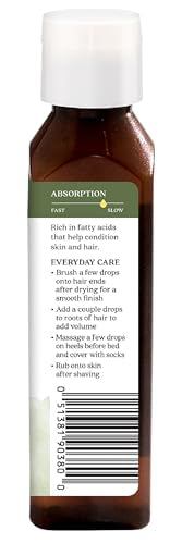 Aura Cacia Organic Nourishing Shea Nut Oil | Certified Organic | 4 fl oz.