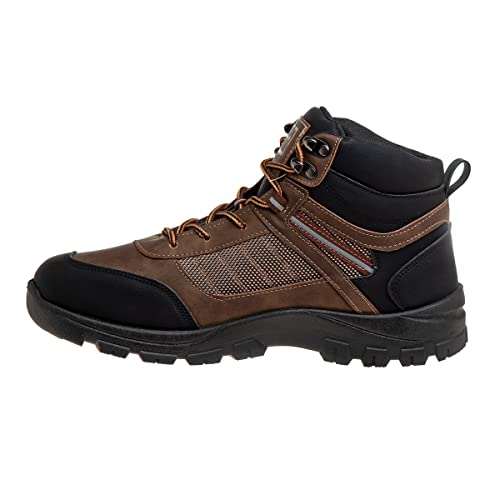 Avalanche Men's Hiking Outdoor Shoes Non-Slip Rubber Sole Work Boots for Adult Size 8.5-13