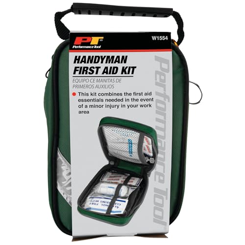 Performance Tool W1554 Handyman First Aid Kit