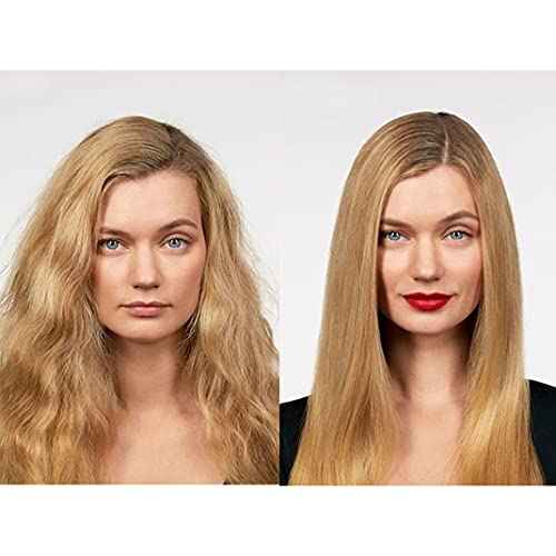 KERATIN RESEARCH Brazilian Keratin Hair Straightening and Smoothing Blowout Treatment Professional Organic Results shiny Hair with Natural look Queratina Keratina (4 OZ Original)