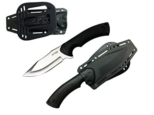 9" Full Tang Tactical Knife with ABS Plastic Sheath