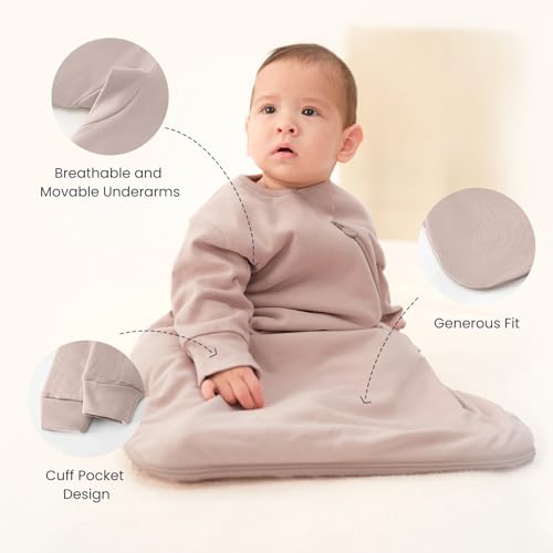 Unisex Sleeping Bag for Babies and Toddlers 3.5 Tog Sleep Sack, Baby Sleep Sack, One piece with sleeves, Gifts for Baby