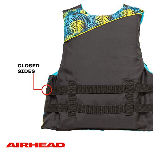 Airhead Tropic Life Jacket | Closed Sided PFD | Child, Youth and Adult