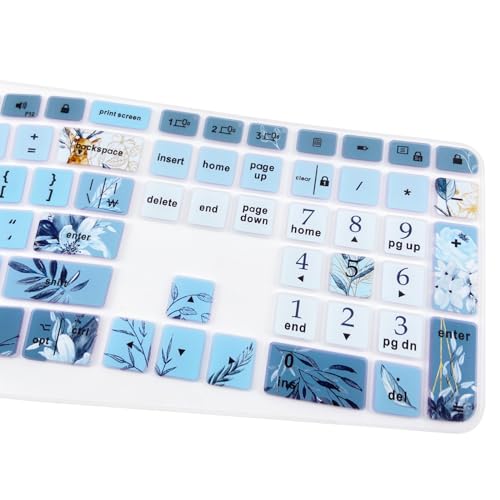 Sanfulin Silicone Keyboard Cover Skin for Logitech Ergo K860 Wireless Ergonomic Keyboard US Layout, Logitech K860 Accessor...