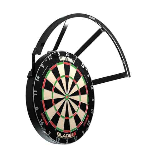 Winmau Polaris 120 Degree Dartboard Lighting with Magnetic Clamp (Warm White)