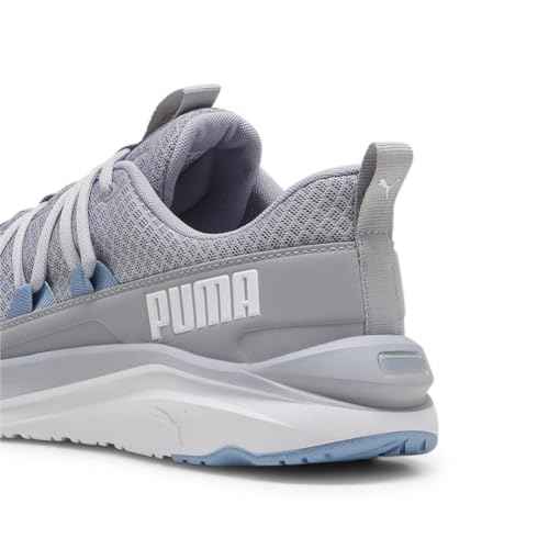 PUMA Mens Softride One4all Cross Trainer, Gray Fog Mens White-Zen Blue, 8