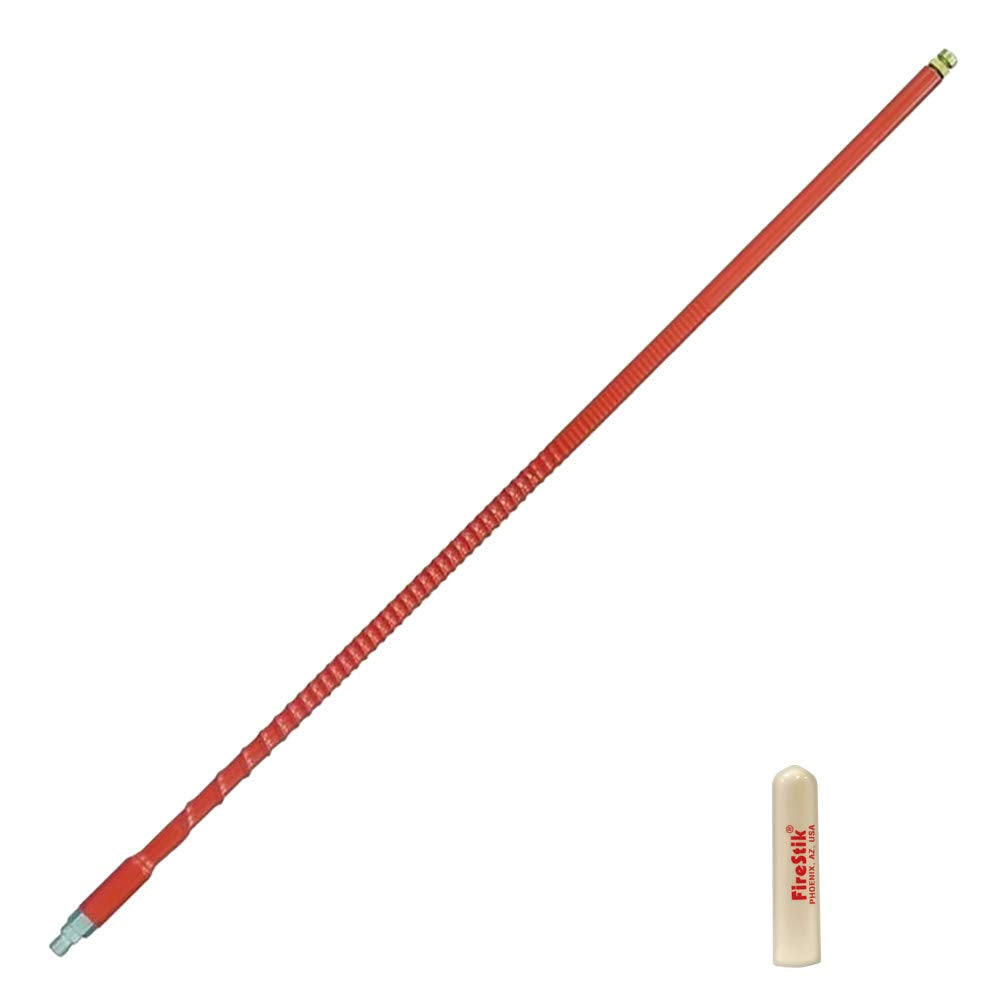 Firestik 4Ft Ii Fs Series Tunable Tip Cb Antenna 900 Watts Red Fs-4Rd