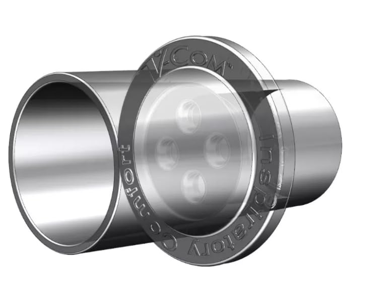 SleepRes V-Com Inspiratory Comfort Device | Reduces Airflow Discomfort | Helps New Pap Users Acclimate | Quick & Easy Installation | Single Patient Use Accessory