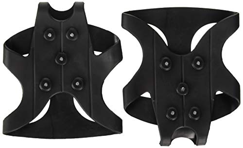 Bare Ground IG-100 No-Slip Ice Grip Over Shoe Traction Cleats, Fits Shoe Sizes 5-11 Black