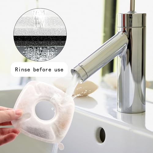 Cylomert 16Pcs Pet Fountain Filters Replacement, Compatible with 95Oz/2.8L Dog & Cat Water Fountain, 8 Carbon + 8 Sponge F...