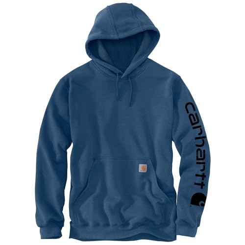 Carhartt Men's Loose Fit Midweight Logo Sleeve Graphic Sweatshirt