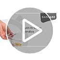 Oggi Acrylic Oval Party Tub - Clear Beverage Cooler w/Handles, Wine Cooler, Beer Chiller, Ideal Party Tubs for Drinks, Use...
