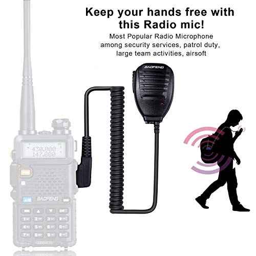 BaoFeng UV-5R 8 Watt Ham Radio BaoFeng Radio with Extra 1800mAh Battery and 771 Antenna Dual Band Ham Radio Handheld Includes Full Kit Walkie Talkie