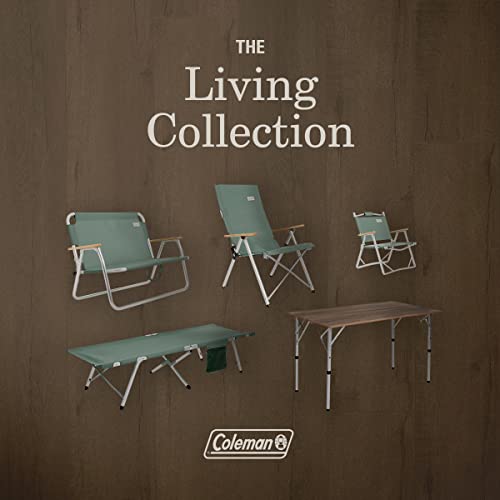 Coleman Living Collection Premium Outdoor Furniture Assortment, Lightweight & Weatherproof Chair, Table, Cot, & Bench for ...