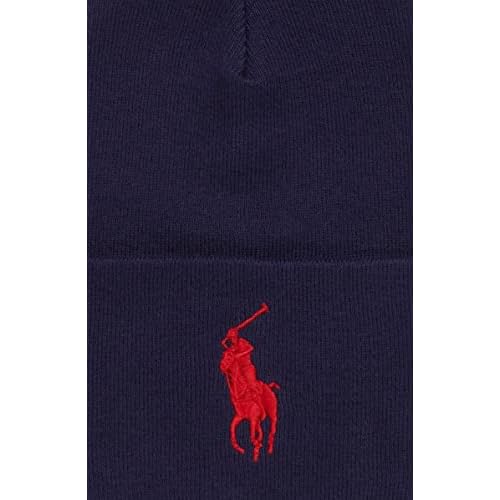 POLO RALPH LAUREN Men`s Big Pony Beanie (N(PP0642-410)/R, One Size)