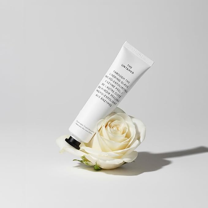 The Untamed Through the Looking Glass Micro-Exfoliating Enzyme Peel 2.4 fl oz – Face Exfoliator with Glycolic & Lactic Acid – Helps Brighten, Smooth & Hydrate for Refined Skin Texture