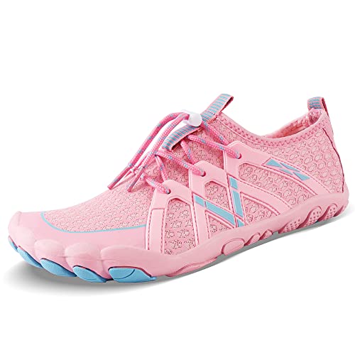 Men Women Water Sports Shoes Slip-on Quick Dry Aqua Swim Shoes for Pool Beach Surf Walking Water Park