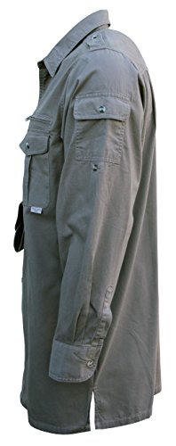 Foxfire Men's Long Sleeve Travel, Outdoor Hiking, or Safari Shirt for Travel, Action & Adventure, Regular & Tall, Cotton