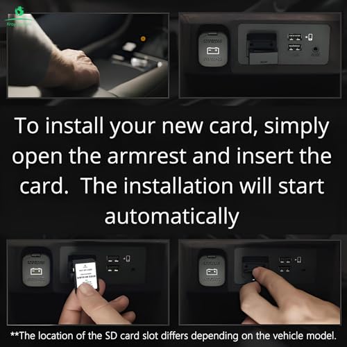 Updated Navigation SD Card | GPS Map Card Compatible with CX 5(2024-2025), CX 30/3(2024), CX 90(2023-2025) | USA/CAN/MEX Maps