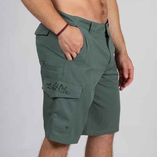 Salt Life Men's La Vida Fishing Boardshorts