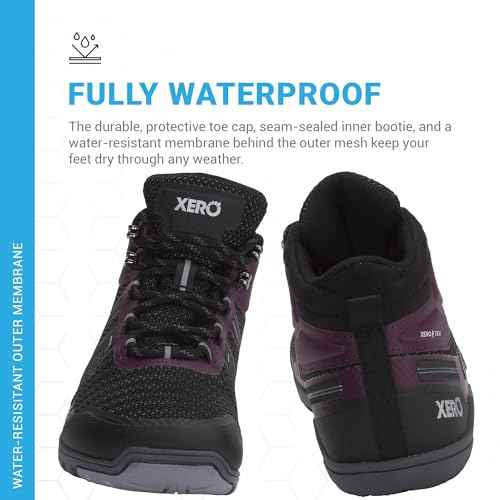 Xero Shoes Women's Xcursion Fusion Waterproof Barefoot Hiking Boot