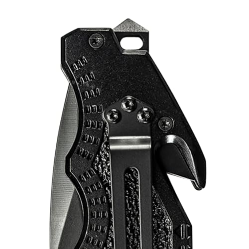 Smith & Wesson Border Guard SWBG6TS 10.1in S.S. Folding Knife with 4.2in Serrated Tanto Blade and G-10 Handle for Outdoor