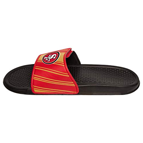 FOCO San Francisco 49ers NFL Mens Legacy Sport Slide - M