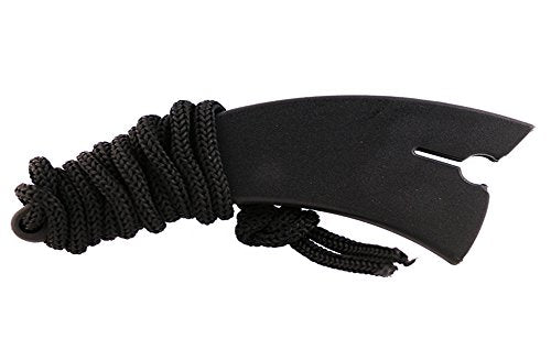 Vulcan Gear Tactical Hawkbill Karambit Knife with Sheath and Cord Silver blade