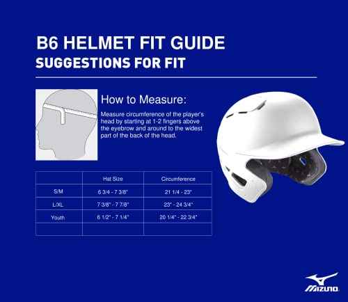 Bundle of Mizuno B6 Youth Baseball Batting Helmet, Grey, Youth One Size + Mizuno Batters Face Protector, Grey, Right Hand Batter