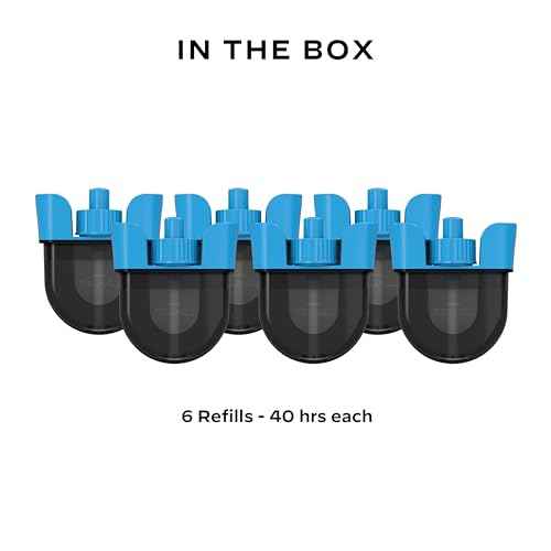 Thermacell Rechargeable Mosquito Repeller Refills; Advanced Repellent Formula Provides 20 Foot Protection Zone; Compatible with Thermacell E-Series & Radius Only; No DEET, Spray or Flame