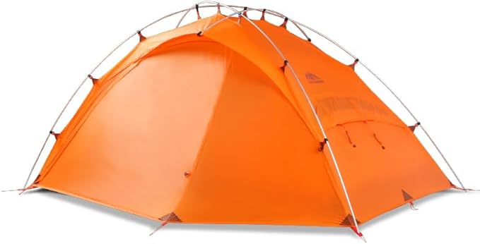 LONGSINGER G6 Ultralight Tent 3/4 Season Portable Backpacking Tent for 2-Person 20D Silicon Coated Waterproof Poleless Dou...