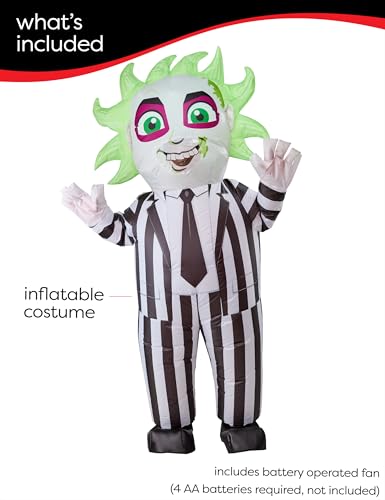 Rubies Beetlejuice: Beetlejuice Costume for Adults, Unisex One Size