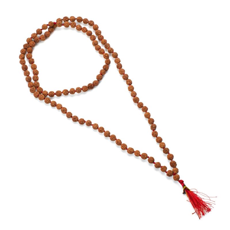 Astrotalk 5 Mukhi Rudraksha Mala 108+1 Beads | Certified 7mm Beads | Spiritual Protection, Focus & Positivity | Lord Kalagni Rudra Blessings | Rudraksha Mala Original for Men & Women