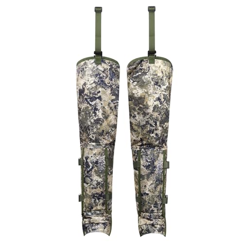 UIIHUNT Snake Chaps Snake Guards: Durable Snake Gaiters Protection Chap, Hunting Gear with Full Protection for Legs