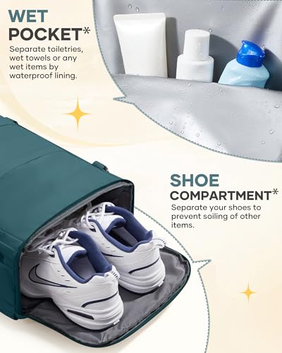 Travel Backpack For Women Men Airline Approved Carry On Backpack Flight Approved Waterproof Sports Luggage Backpack Casual...