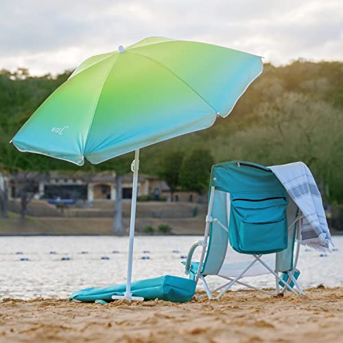 Nice C HighBack Ultralight Chair + Beach Chair with Cooler and Umbrella