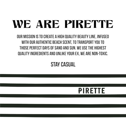 PIRETTE Eau de Parfum Spray for Women, Beach-Inspired, Long Lasting Womens Perfume with Notes of Fresh Green Coconut, Surf Wax & Sunscreen, Daily Women's Fragrances, 1.7 fl oz