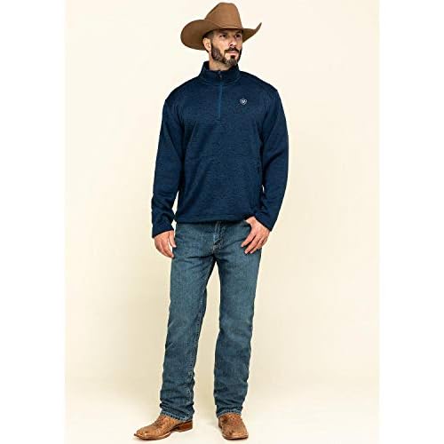 Ariat Men's Caldwell Logo 1/4 Zip Sweater