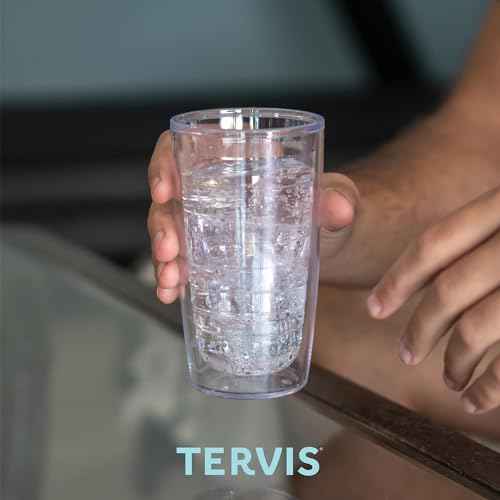 Tervis NASA Made in USA Double Walled Insulated Tumbler Travel Cup Keeps Drinks Cold & Hot, 16oz, Classic