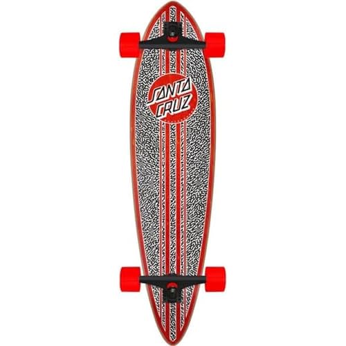 Santa Cruz Amoeba Dot Pintail Cruiser Longboard Complete 9.58" x 39"