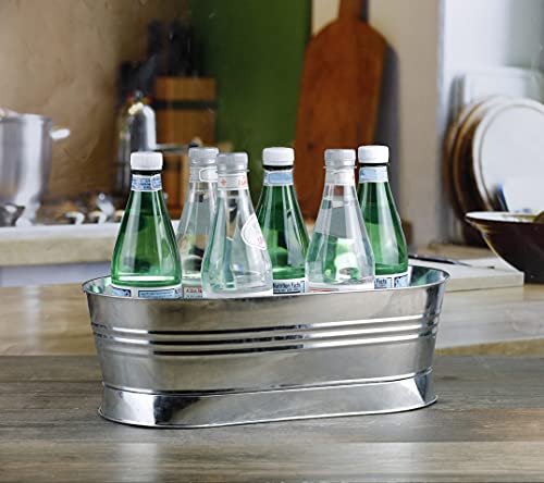 Style Setter Classic Farmhouse Beverage Dispenser Set of 2 Cold Drink Dispenser w/ 1-Gallon Capacity each Glass Jug, Metal...