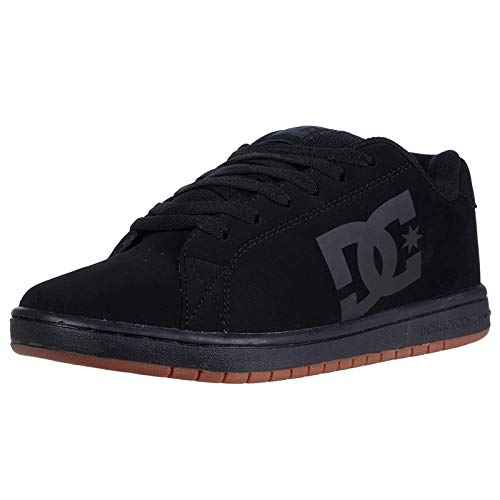 DC Men's Gaveler Skate Shoe, 9.5 Black