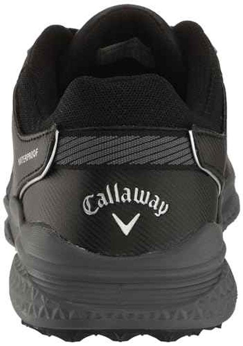 Callaway Men's Solana TRX v3 Golf Shoe, Black/Grey, 8.5 Wide