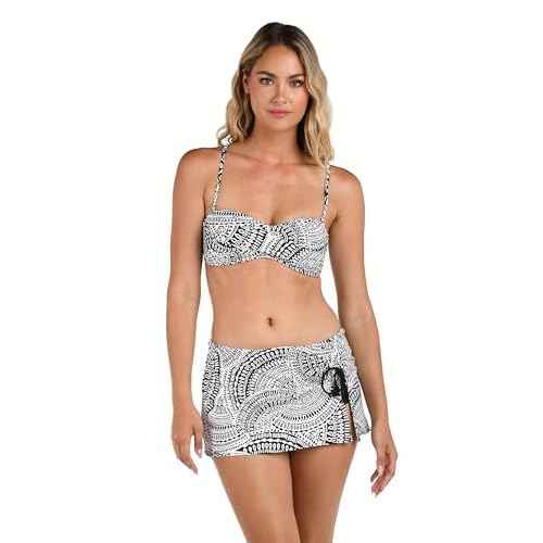 La Blanca Womens Bandeau Bikini Swimsuit Top
