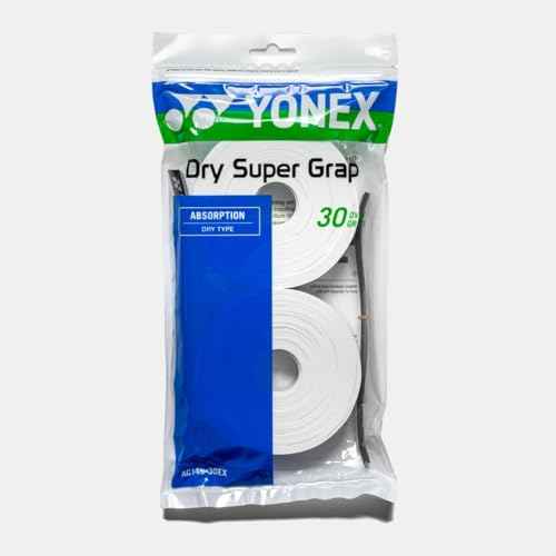 YONEX Dry Super GRAP 30 Pack, White