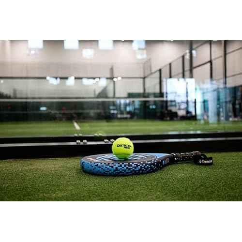 GAMMA Mirage Padel Racket ? Round Shape for Forgiveness & Maneuverability with Large Sweet Spot, Soft Feel - Enhanced Control, Spin, and Comfort for Skill Development
