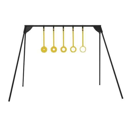 Caldwell AR500 Rimfire KYL Challenge Rings Target with 1/4 Inch Thickness, Rifle Rated for Precision Shooting and Target Practice
